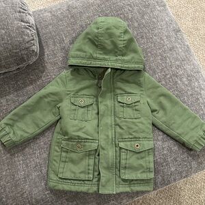 Forest Green Toddler Jacket, GIRLS
